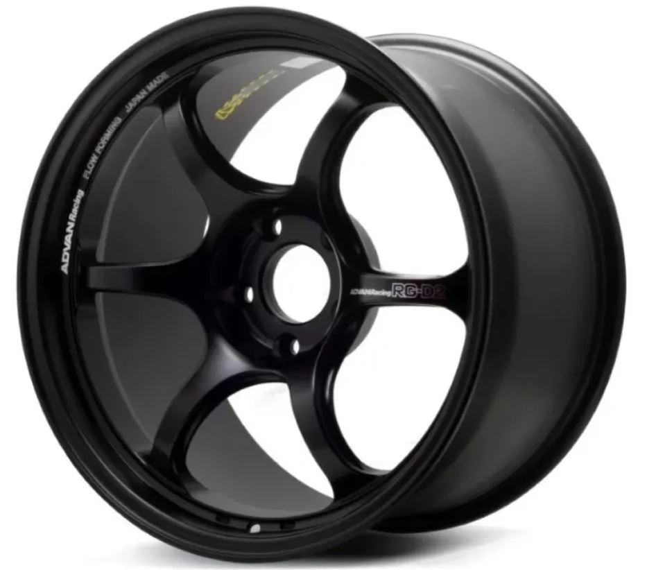 Advan RG-D2 18x9.0 +31 5-114.3 Semi Gloss Black Wheel (YAT8I31ESB)
