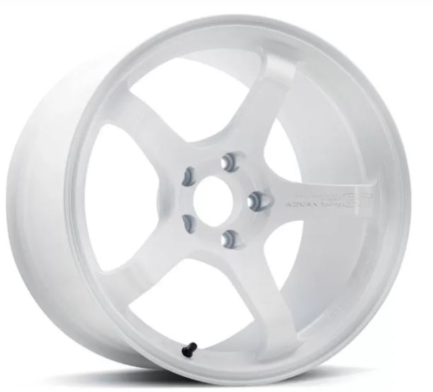 Advan GT Beyond 18x9.5" +45 5-100 Racing White Wheel